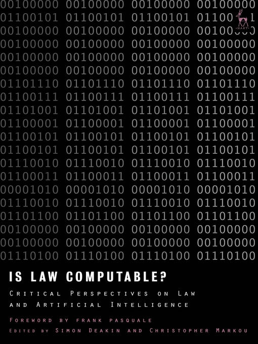 Title details for Is Law Computable? by Simon Deakin - Available